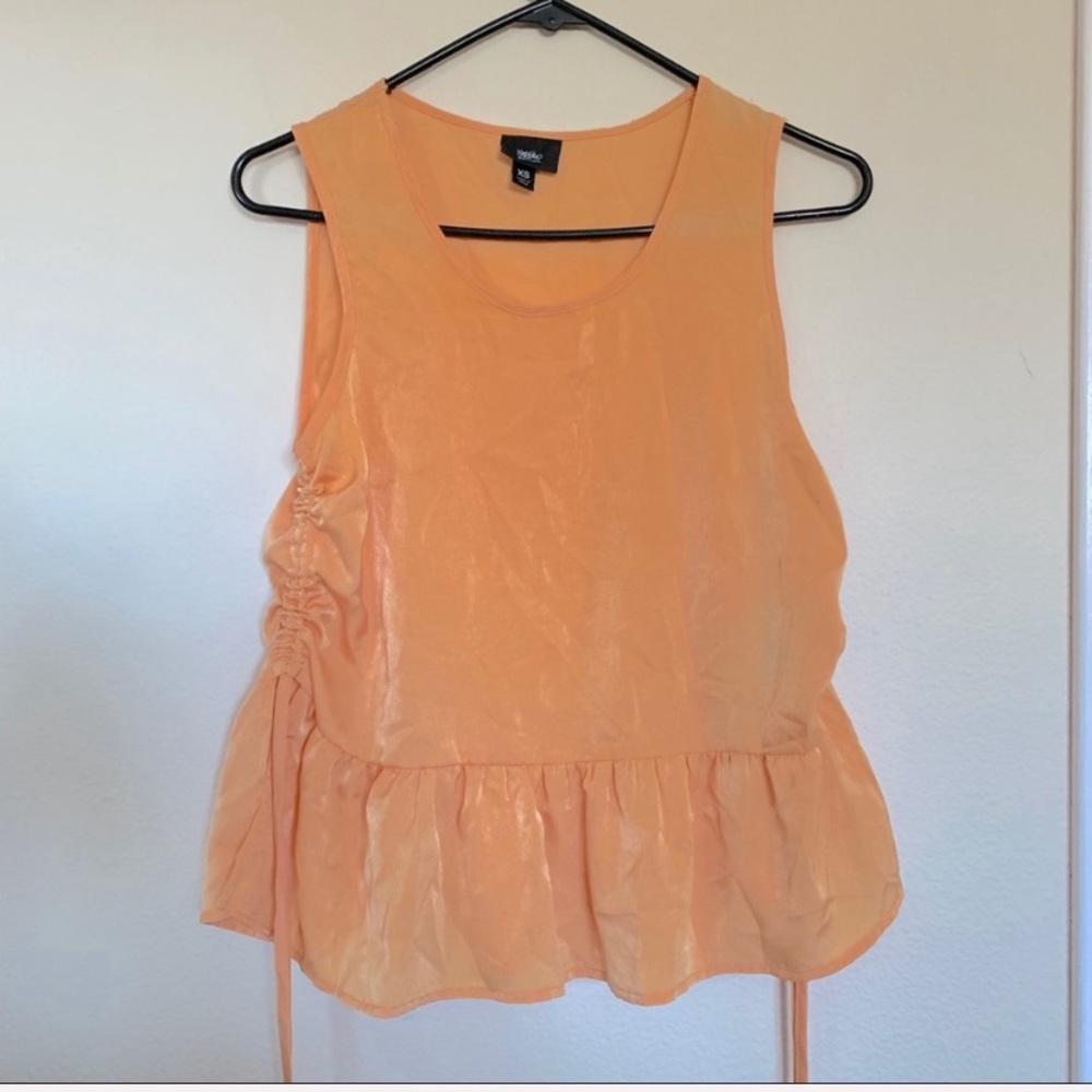 Mossimo Orange Lilly Strappy Tank Top